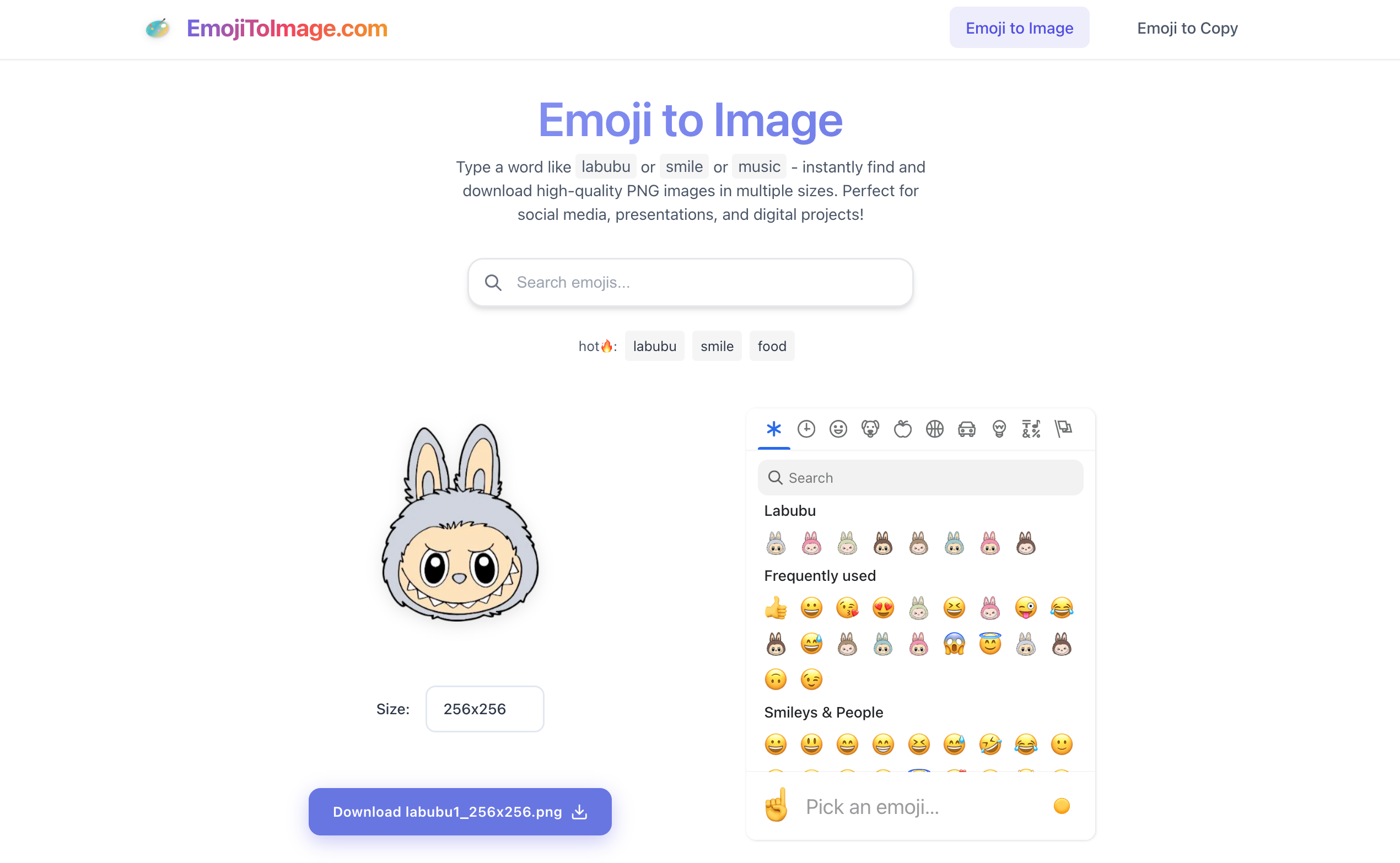 EmojiToImage.com gallery image