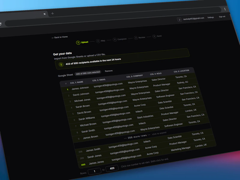 Ping screenshot 2