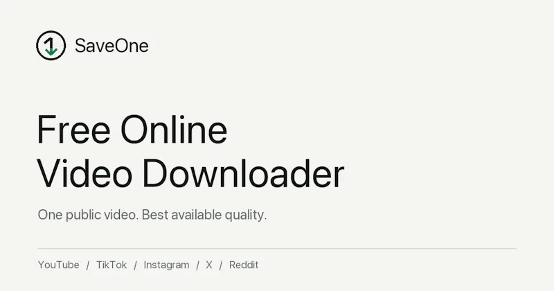 SaveOne screenshot 1