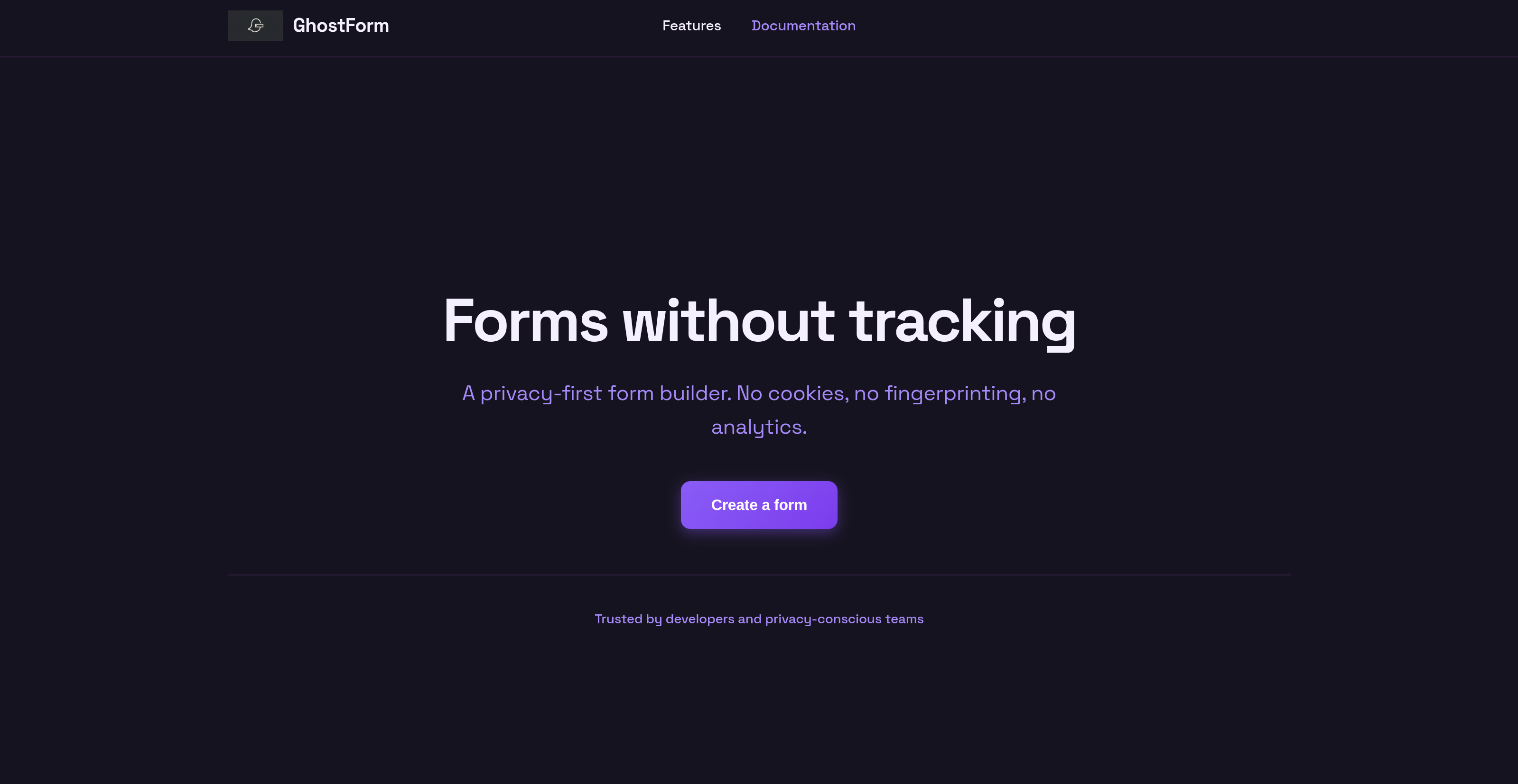 GhostForm gallery image