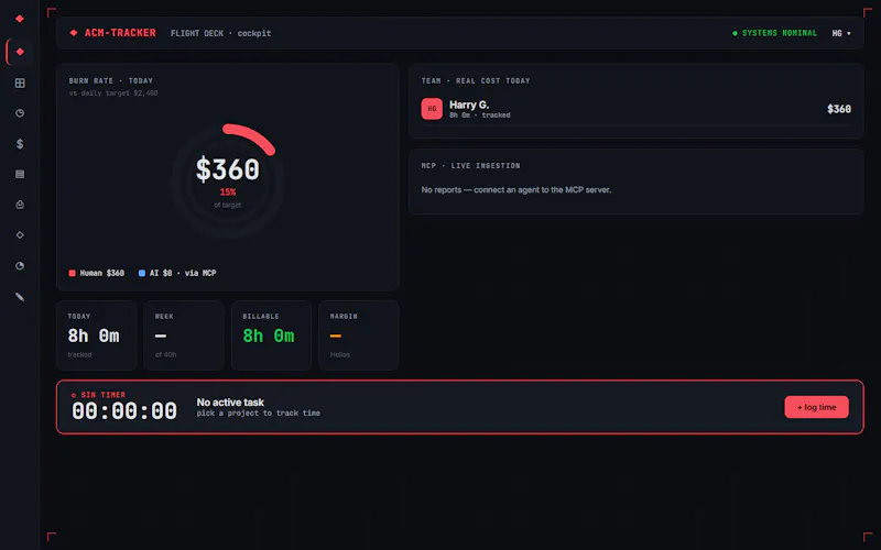 ACM TRACKER screenshot 2