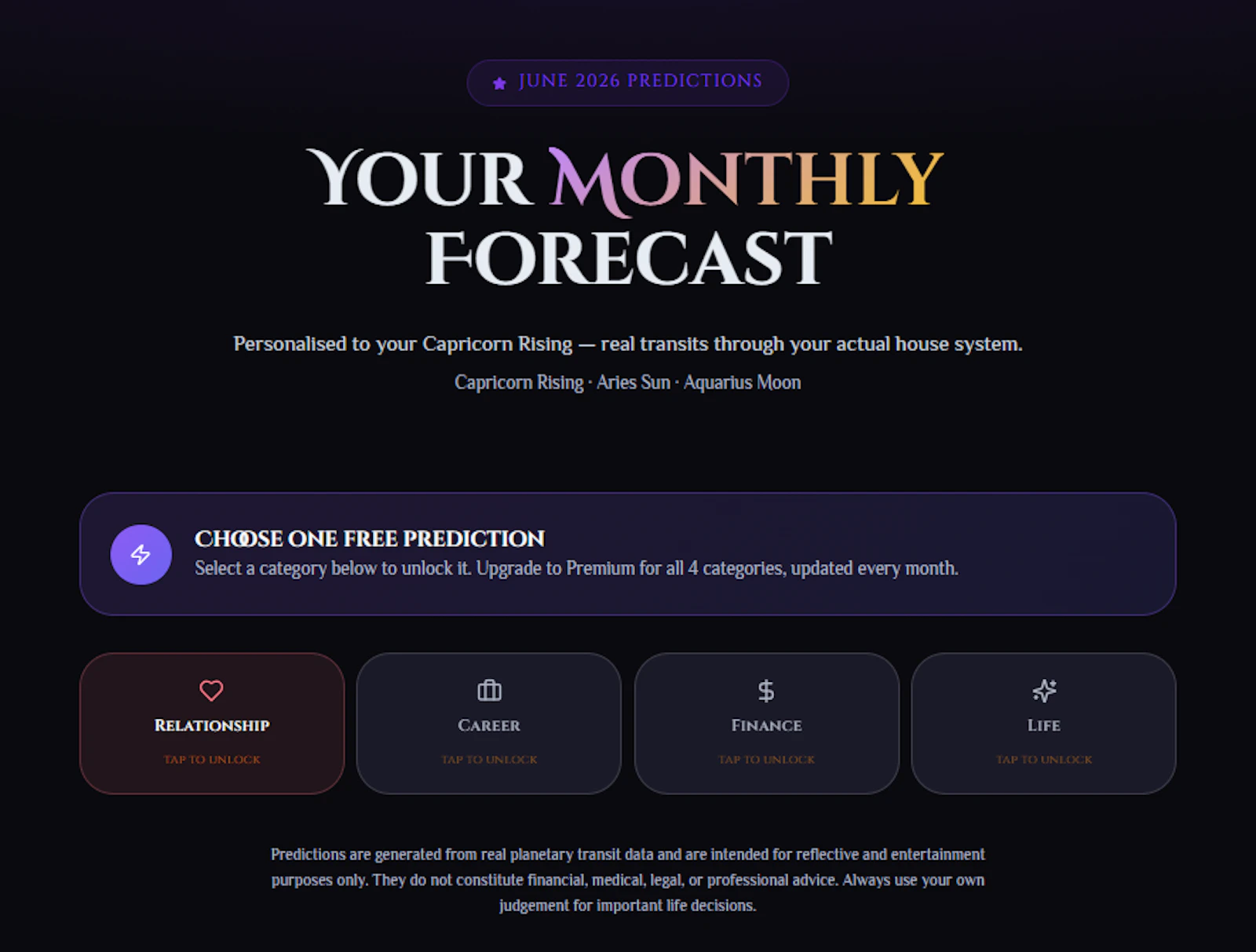 Swami Horoscope screenshot 4
