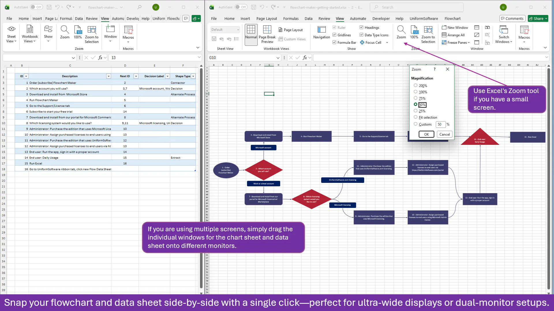 Flowchart Maker for Excel gallery image