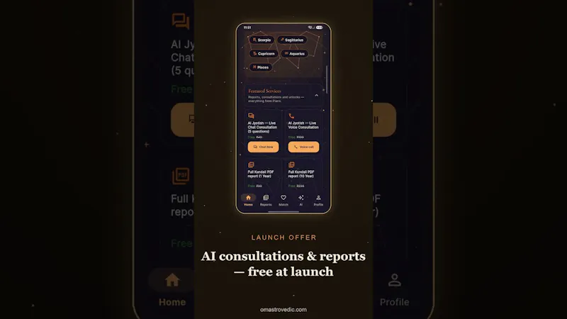 OmAstroVedic screenshot 1 (video preview)
