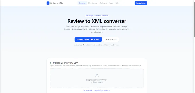 Review to XML screenshot 2