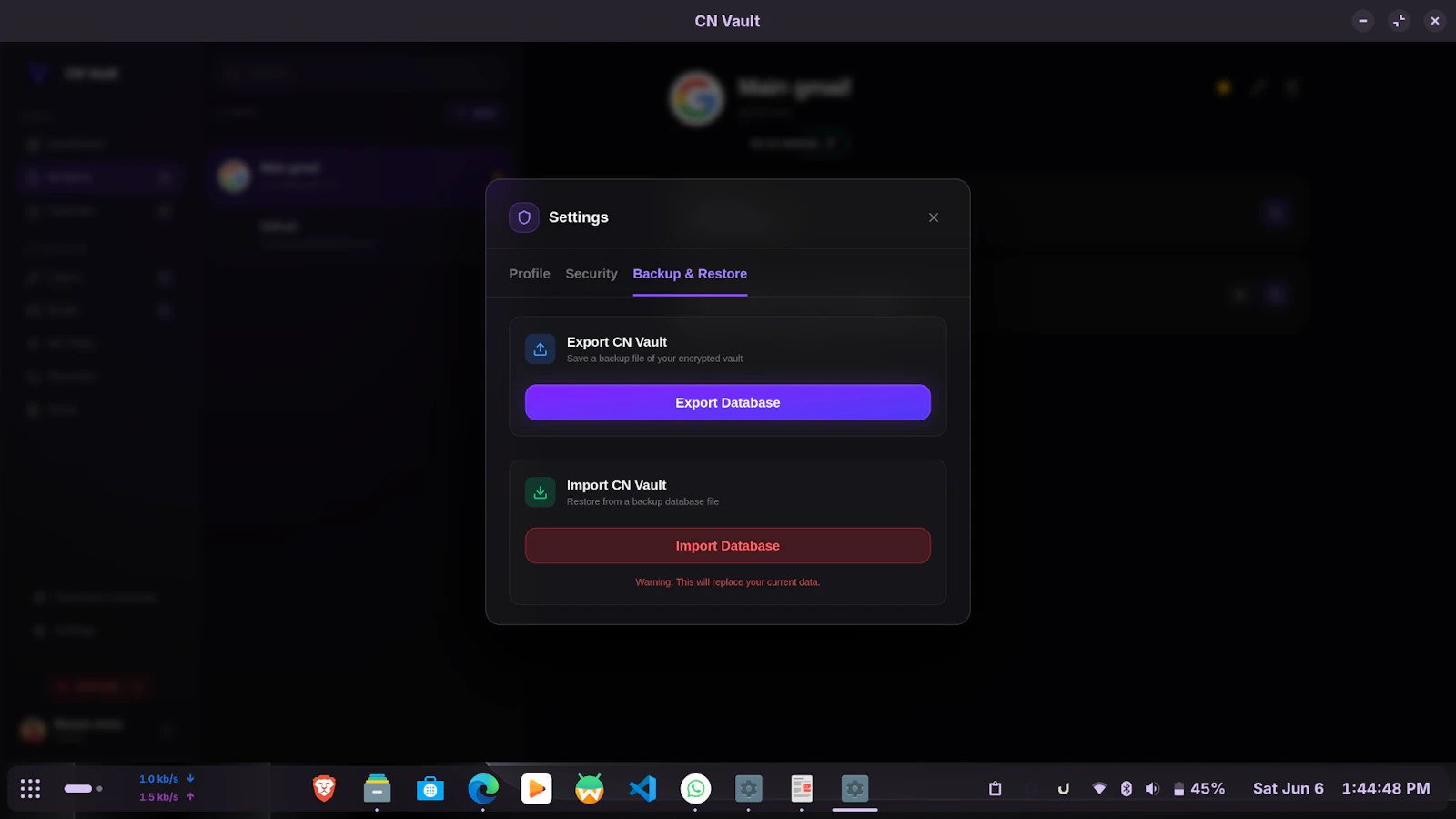 CN Vault screenshot 8