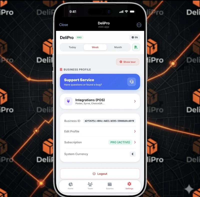 DelivePro screenshot 4
