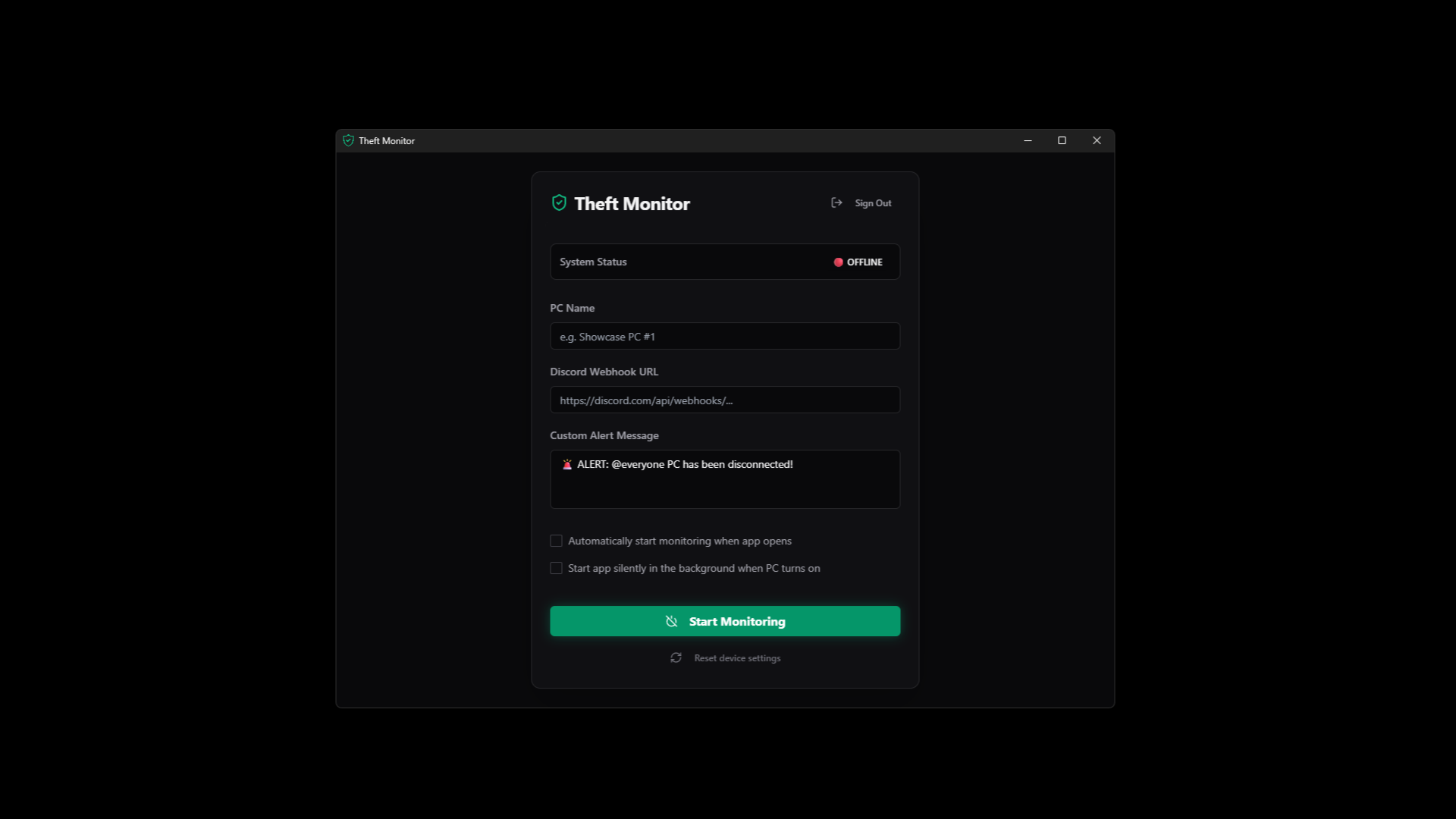 Theft Monitoring for Event PCs gallery image