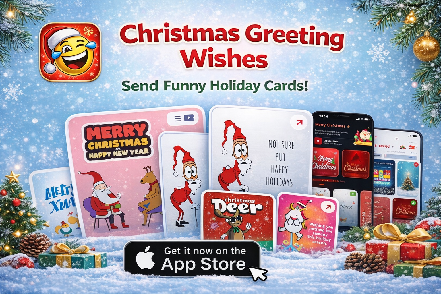 Christmas Premium eCard Greetings Maker gallery image