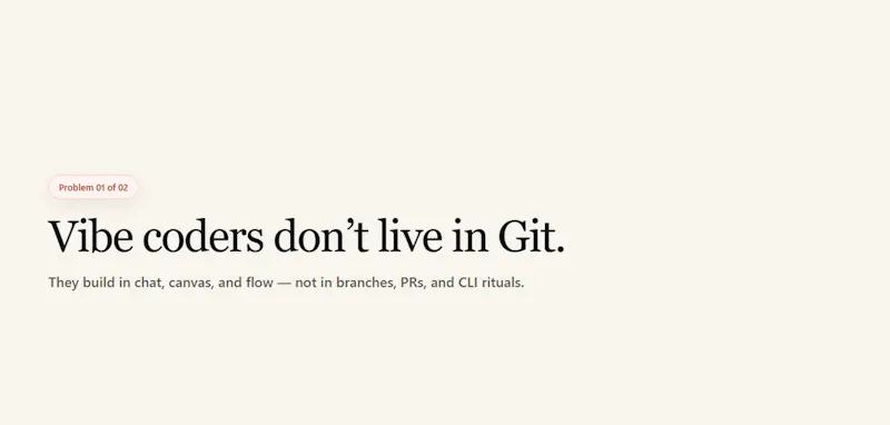 NoCodeGit — Save. Ship. Still. screenshot 4