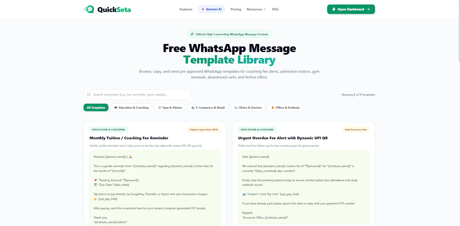 QuickSeta screenshot 3