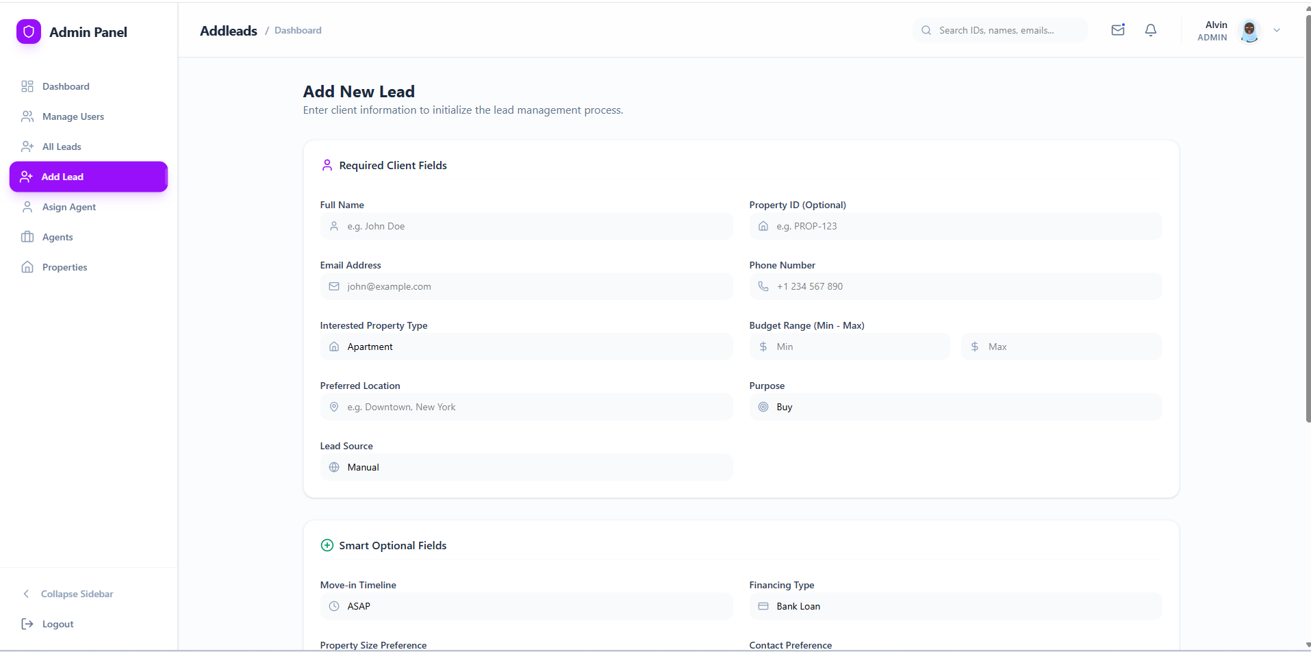 RealEstatePro - Screenshot 4 showing product features and functionality