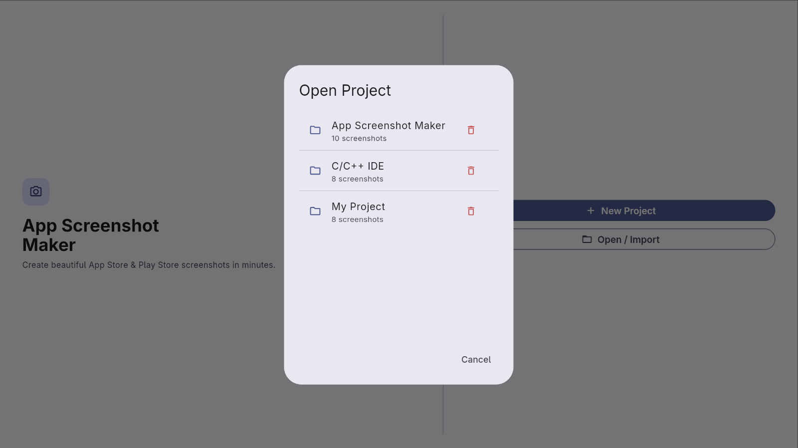 App Screenshot Studio gallery image