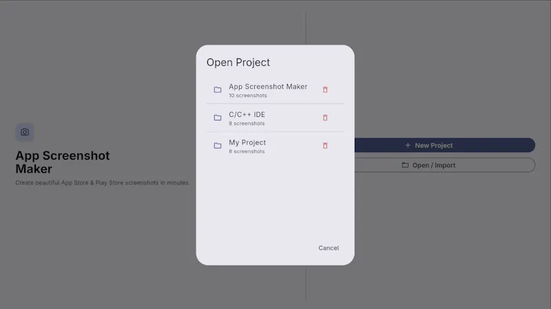 App Screenshot Studio screenshot 3
