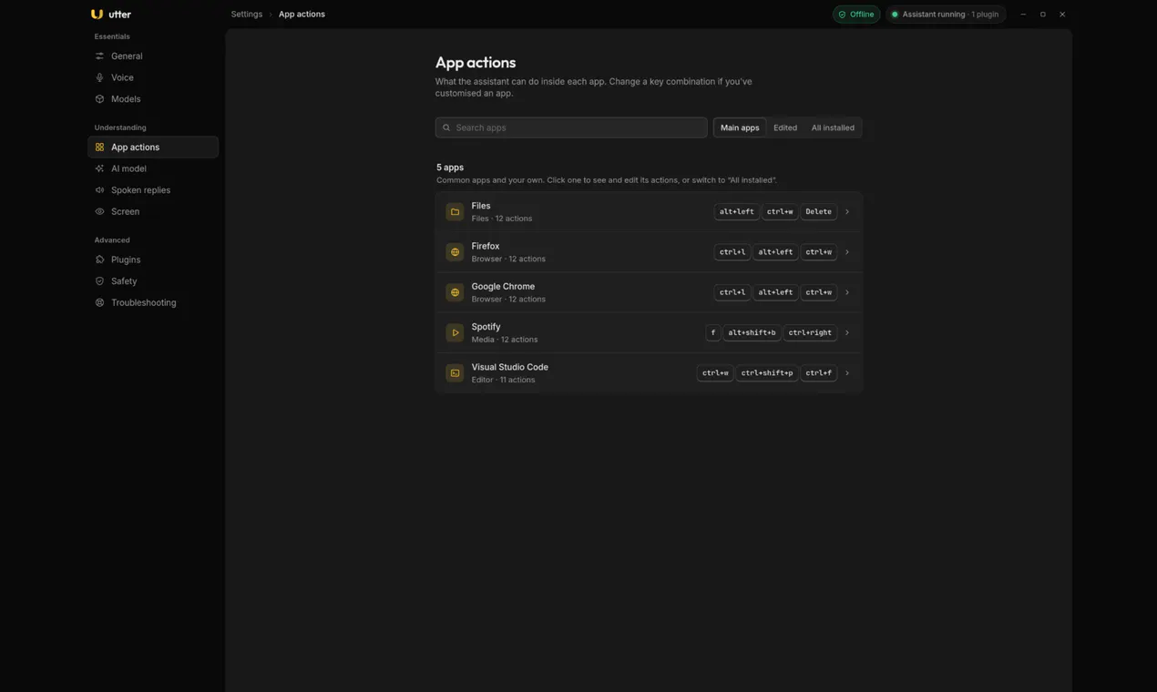  Utter — Offline personal assistant gallery image