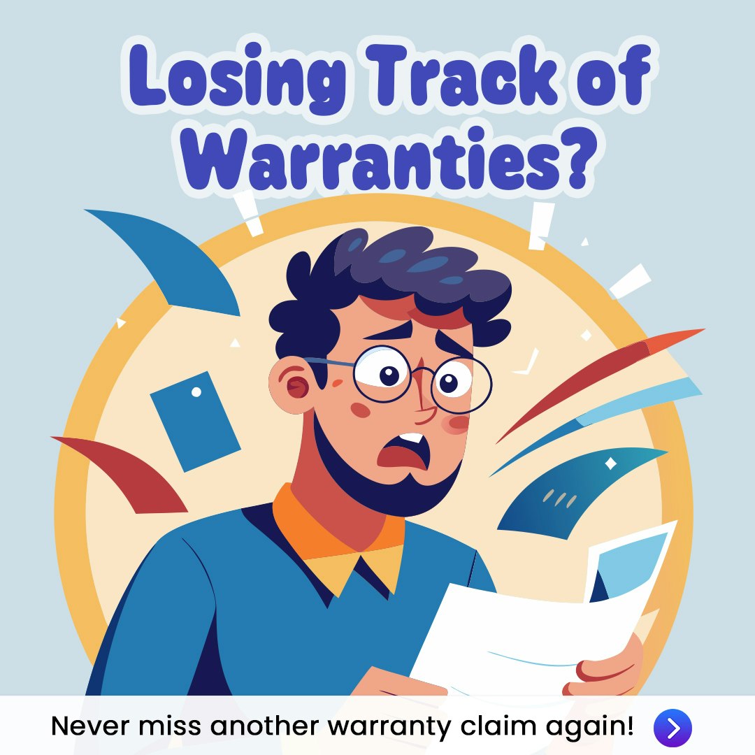 startuptile Warranty Book-Conveniently manage all your warranties in a single space