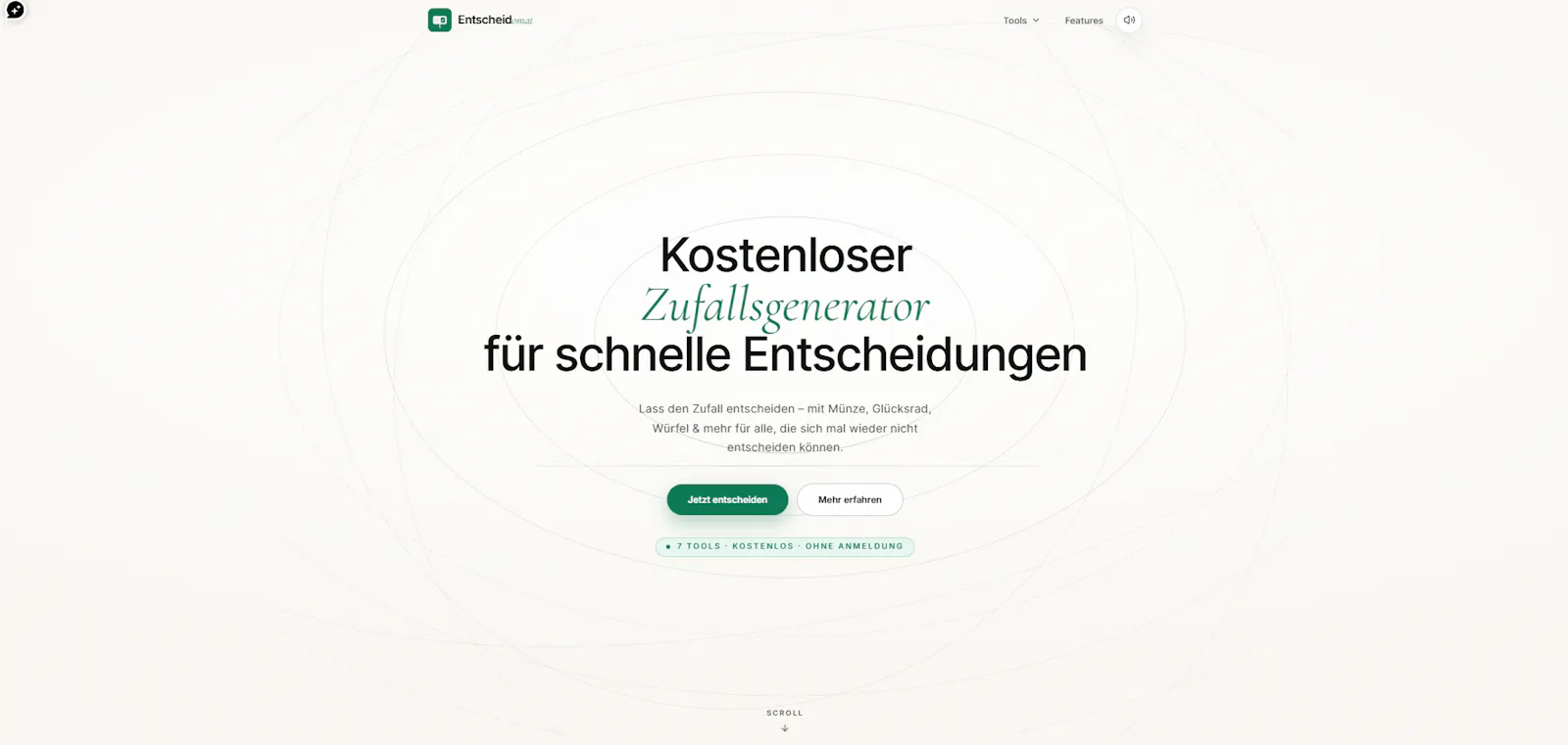 Entscheidomat screenshot 2