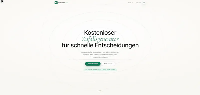 Entscheidomat screenshot 2