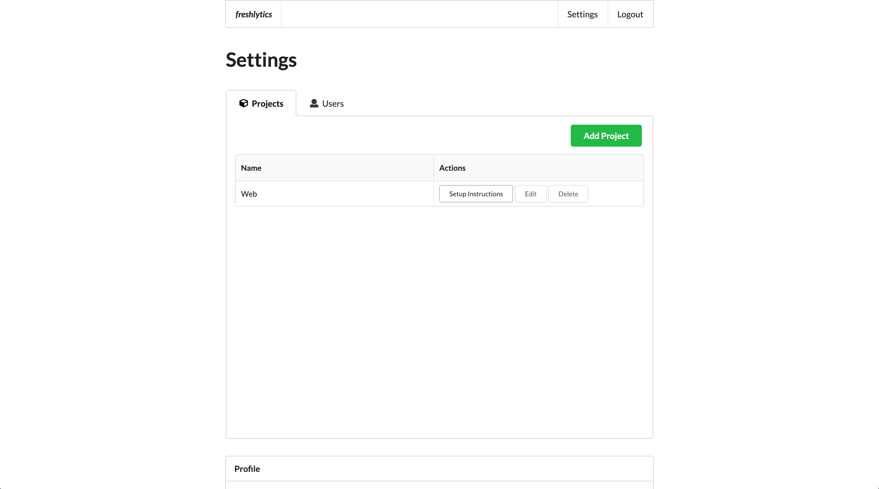 Freshlytics gallery image