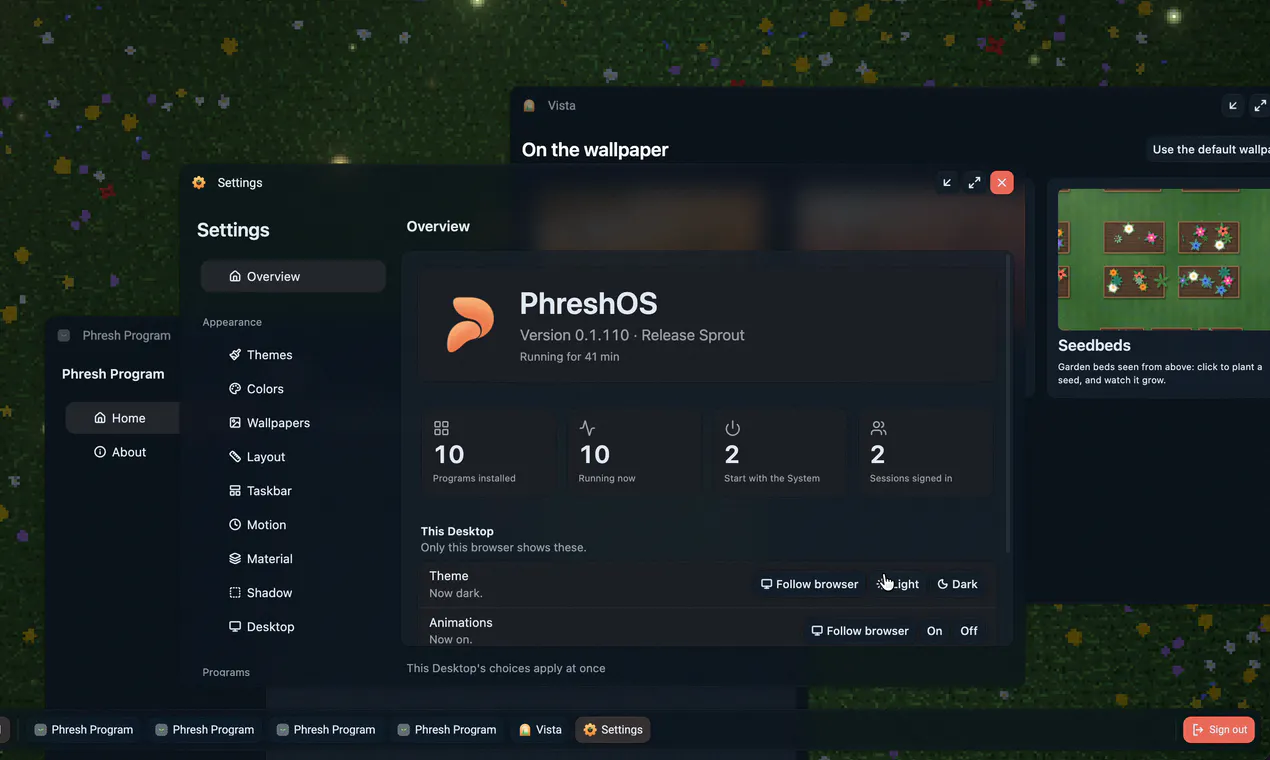 PhreshOS gallery image