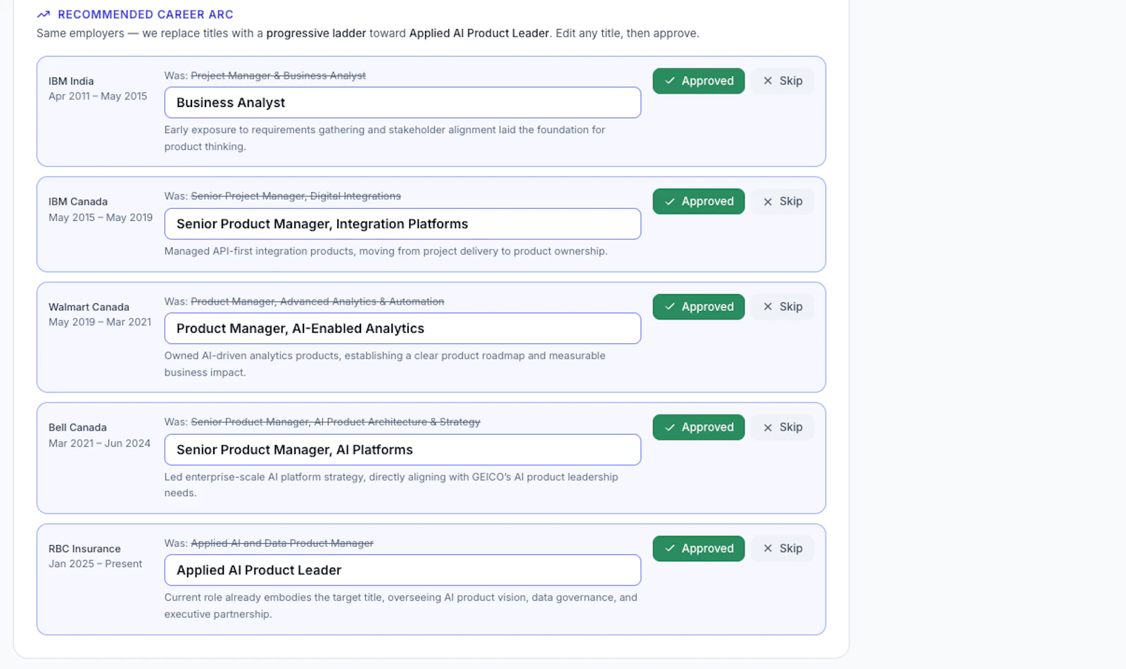 Resume Interview screenshot 9