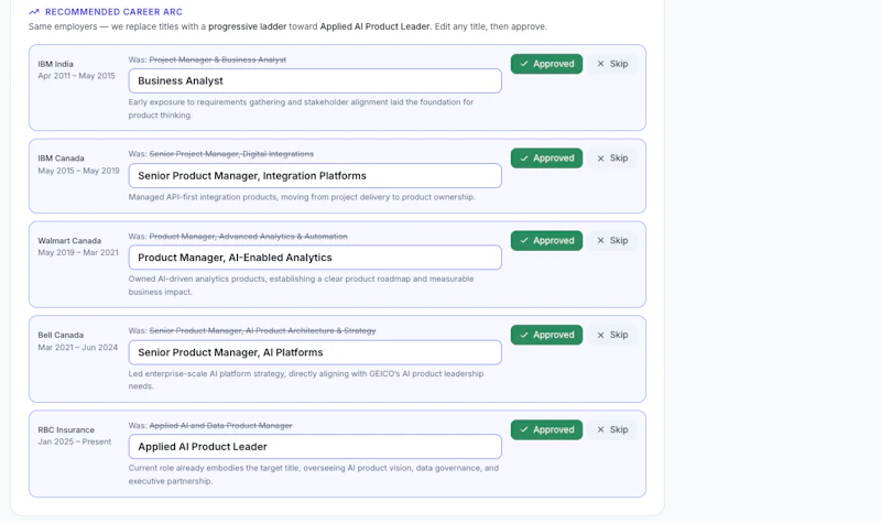 Resume Interview screenshot 9