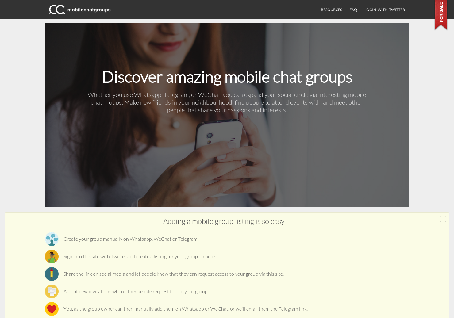 Mobile Chat Groups