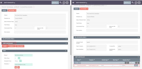 SuiteCRM Email Drip Campaign gallery image