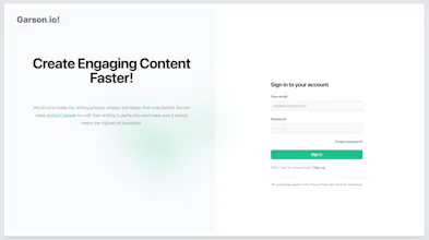 Garson.io! gallery image