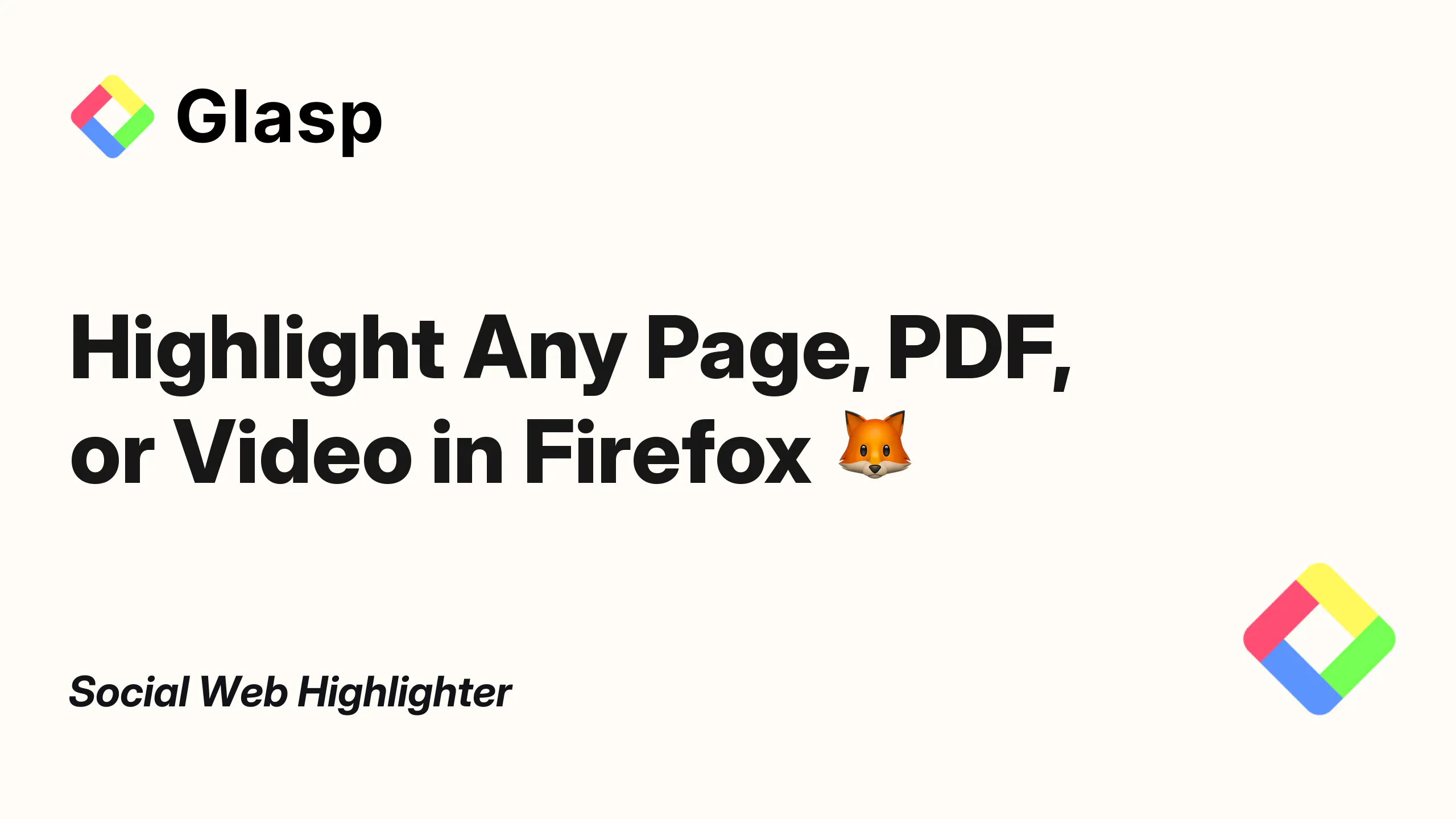 Glasp for Firefox gallery image