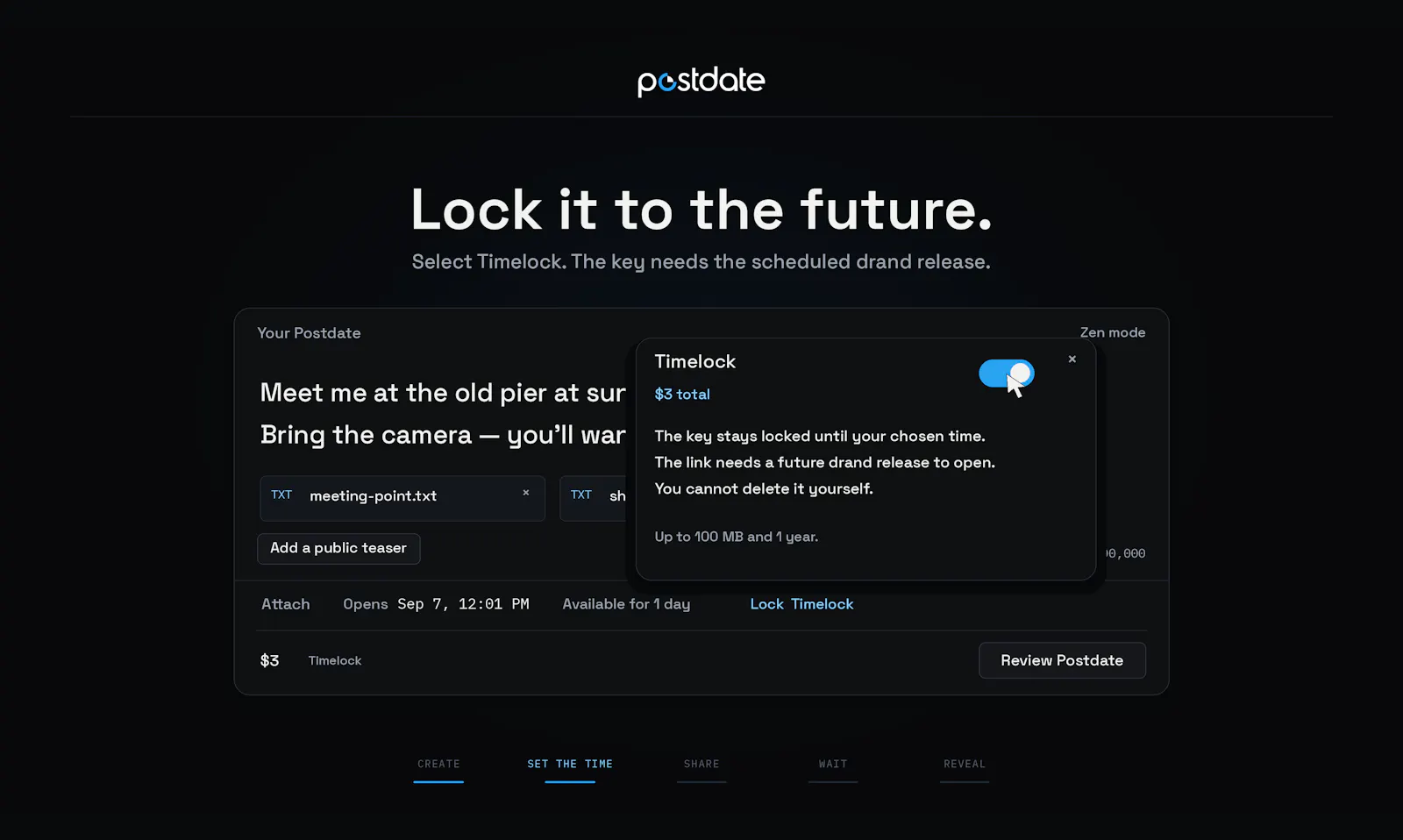 Postdate screenshot 6