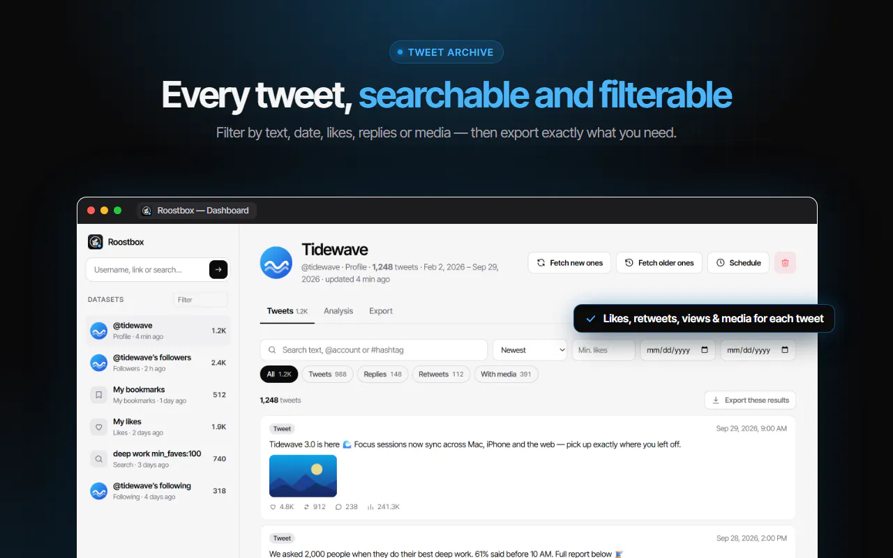 Roostbox screenshot 2