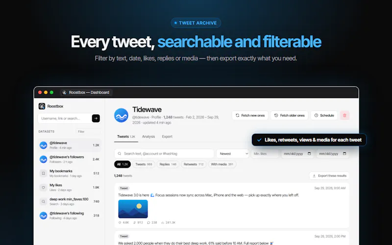 Roostbox screenshot 2