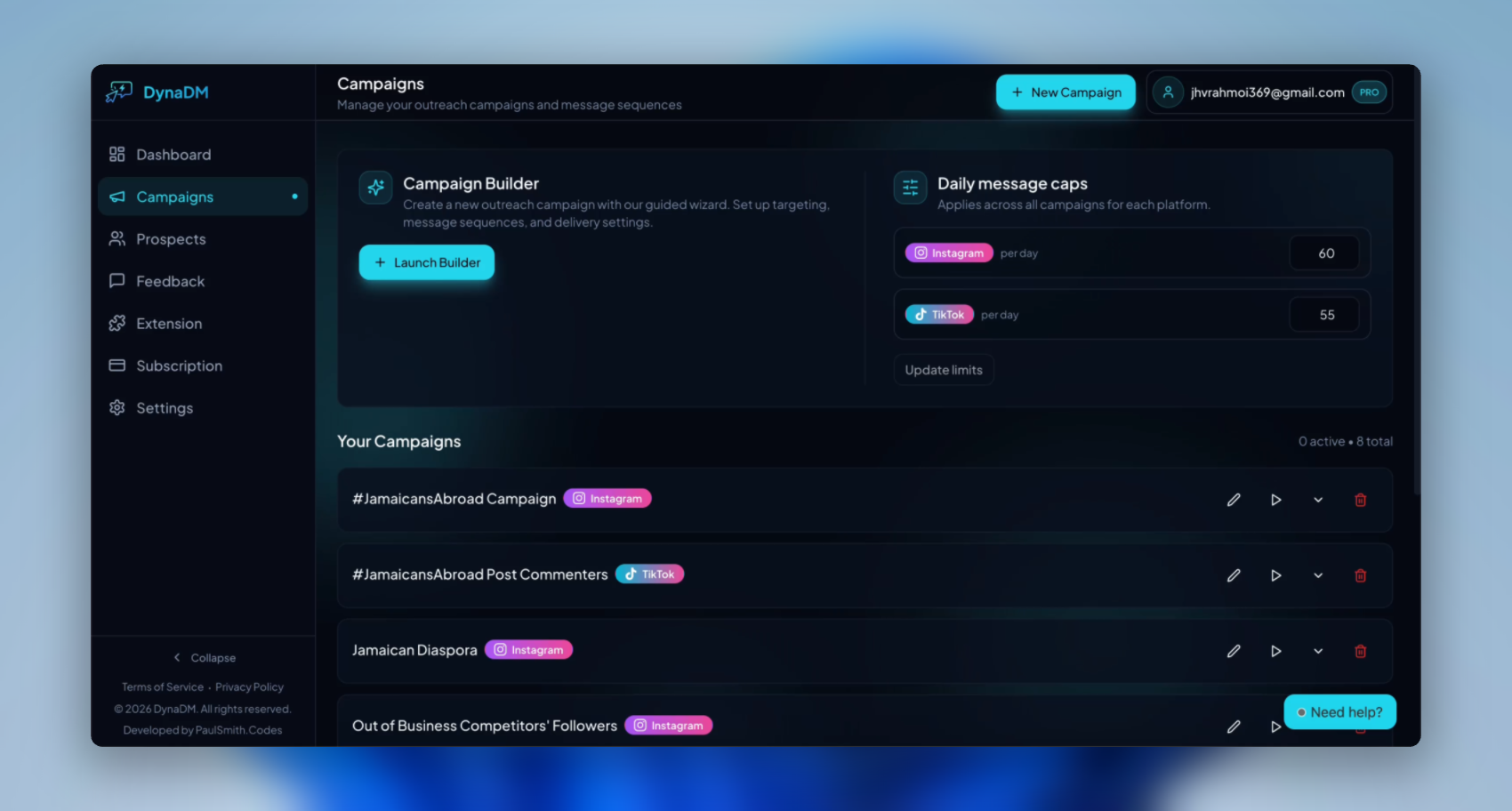 DynaDM - Screenshot 4 showing product features and functionality