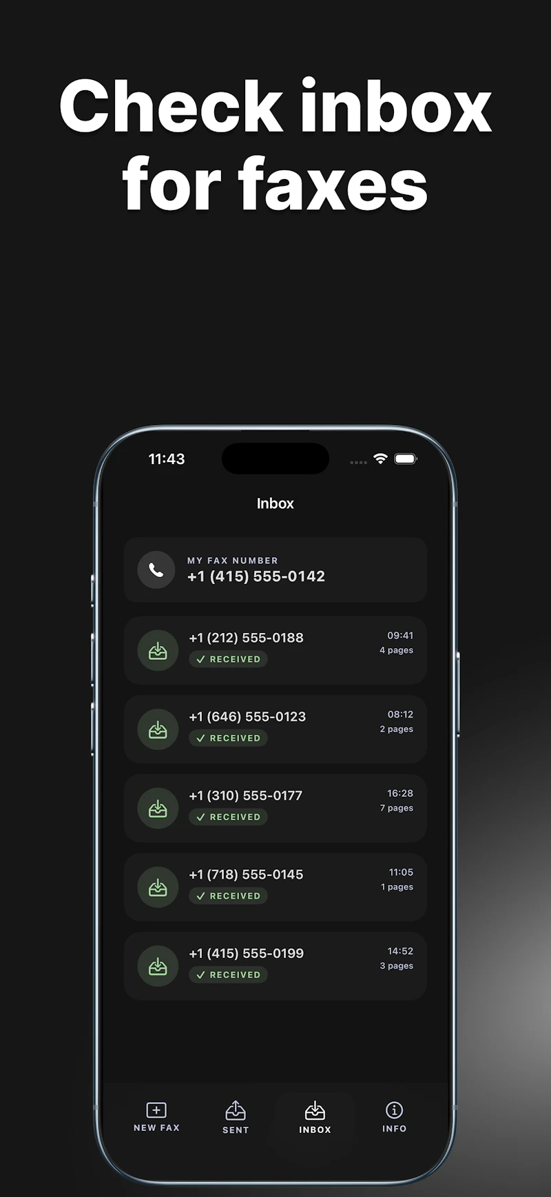 Faxend - Fax from iPhone screenshot 8