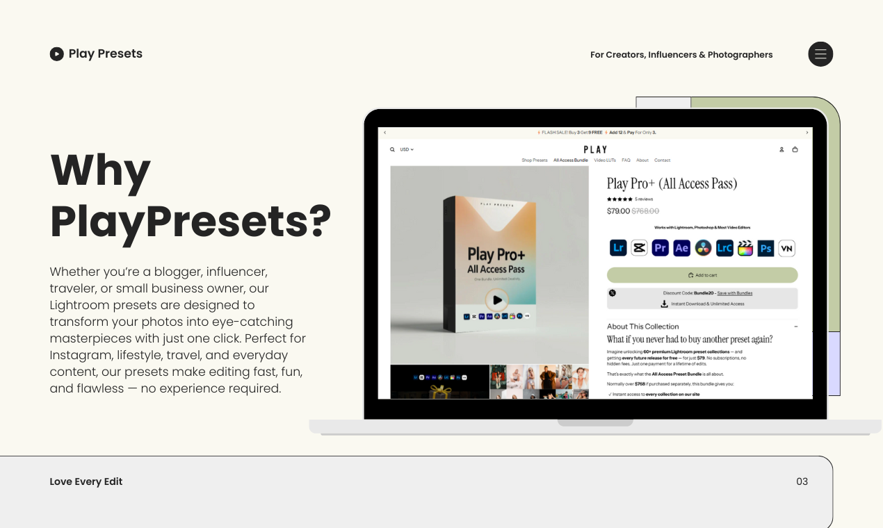 Play Presets gallery image