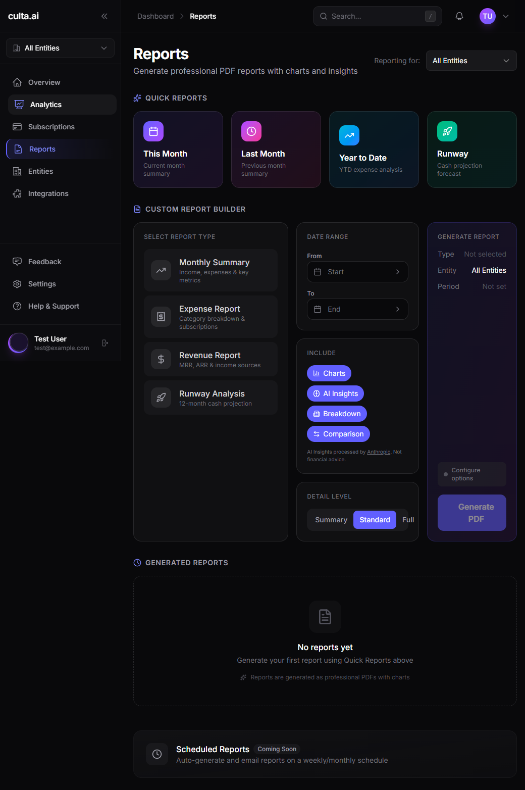 culta.ai - Screenshot 2 showing product features and functionality