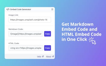 Embed Link Generator gallery image