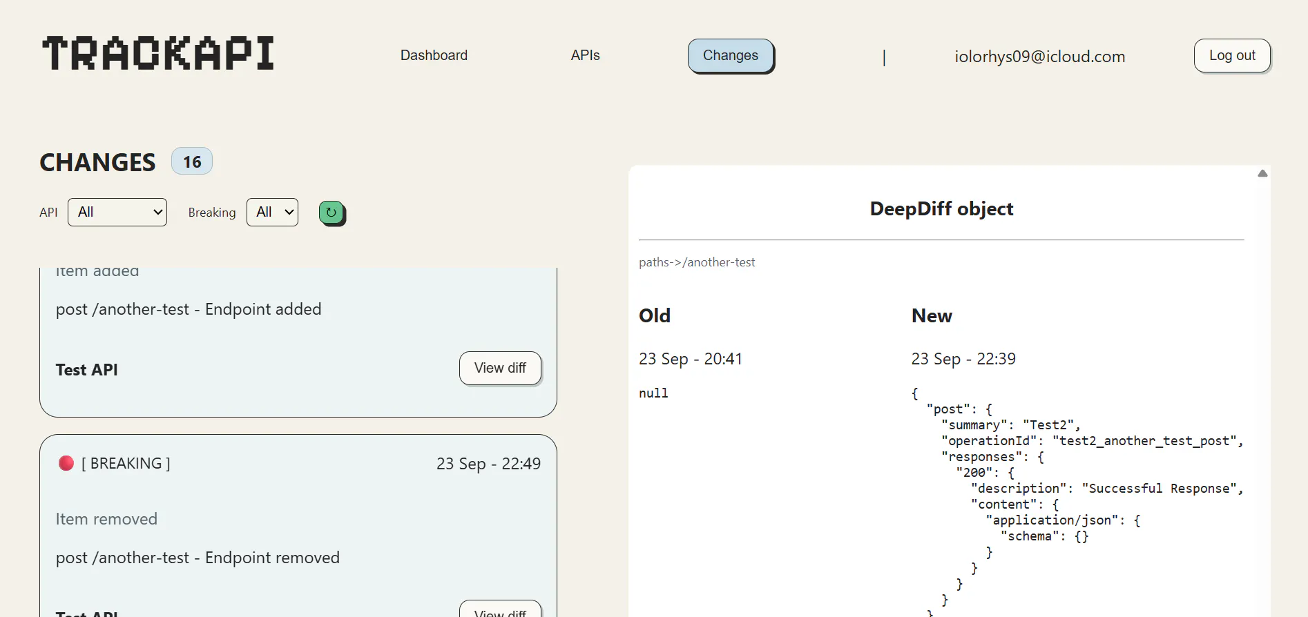 TrackAPI gallery image
