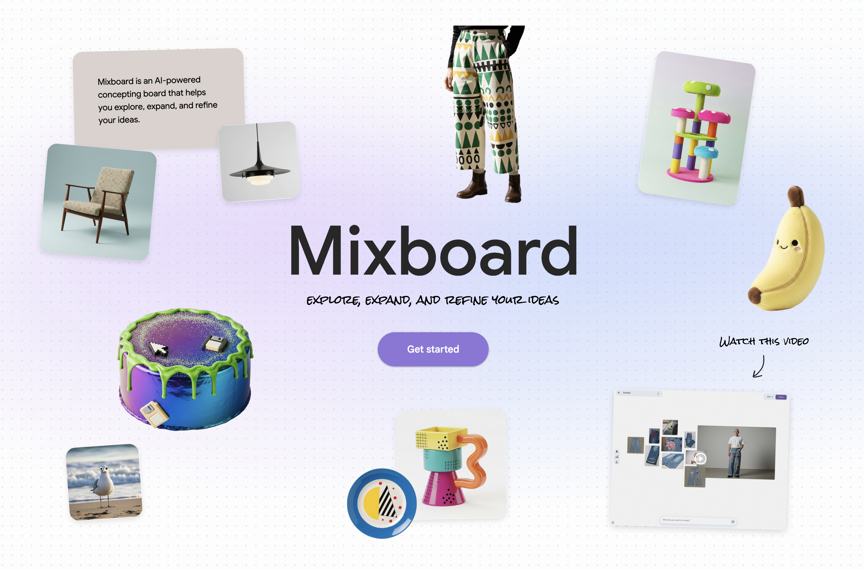 Google Mixboard 2.0