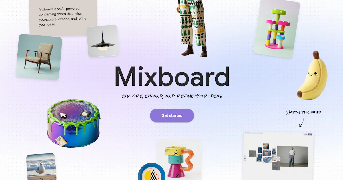 Google Mixboard 2.0