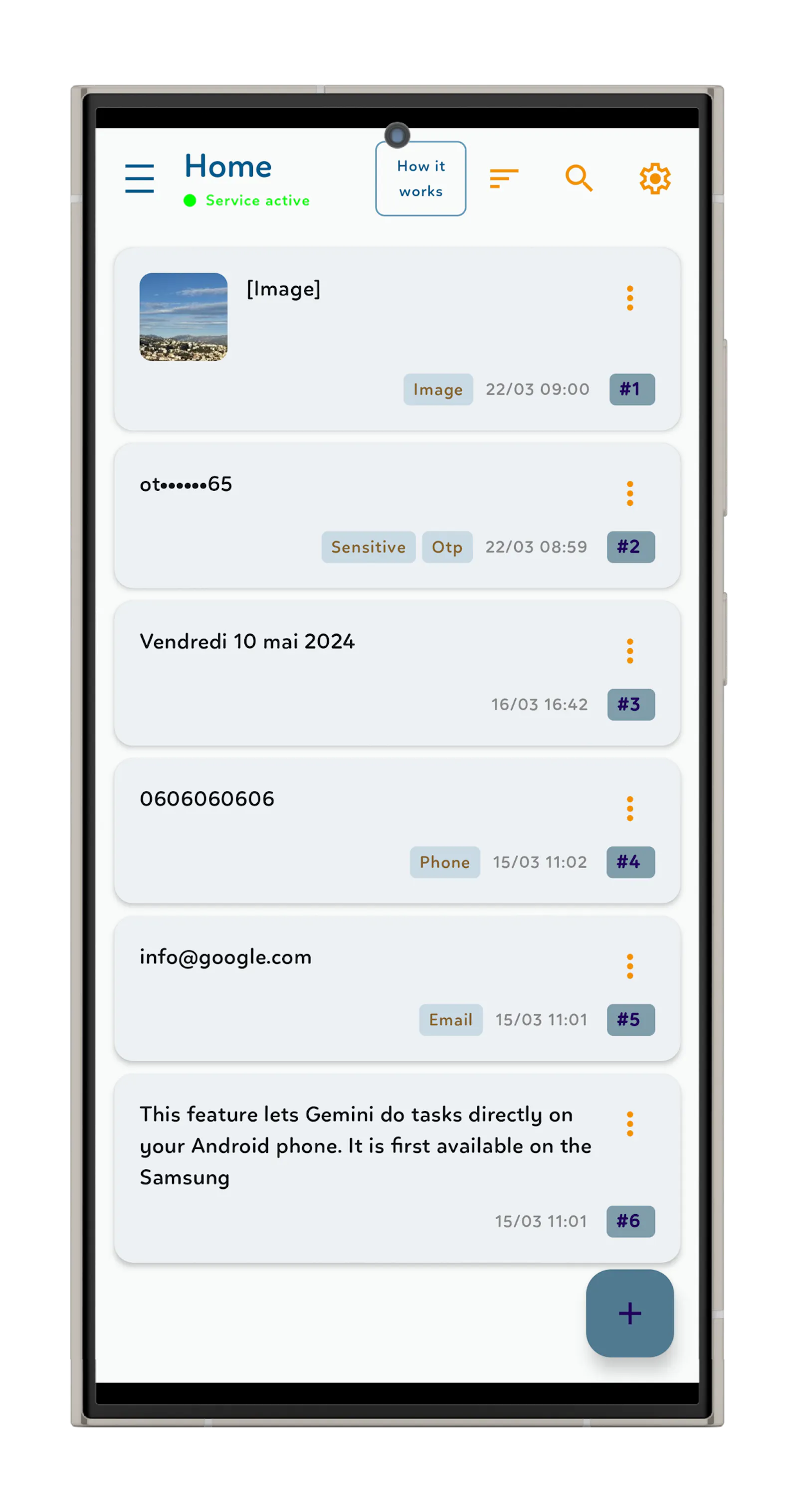 MyClipBoard - Clipboard manager screenshot 1