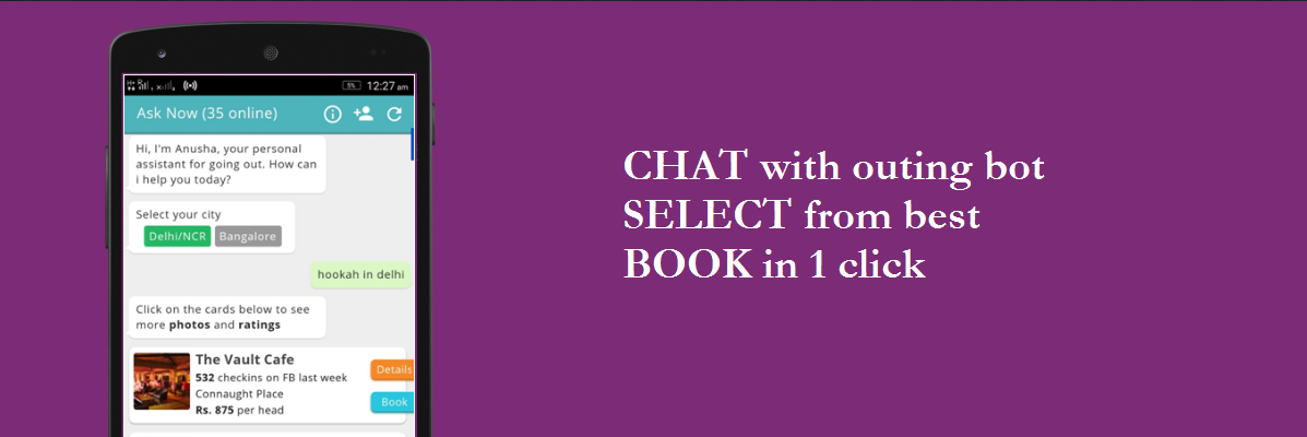 StrollUp Chatbot gallery image