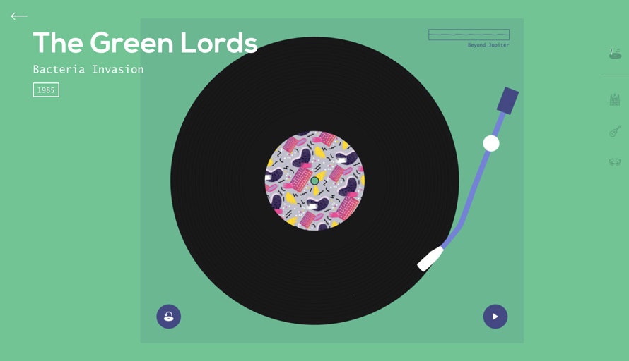 Interactive Record Player gallery image