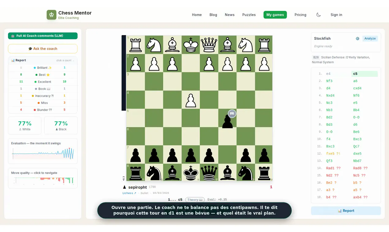 ChessMentor AI gallery image