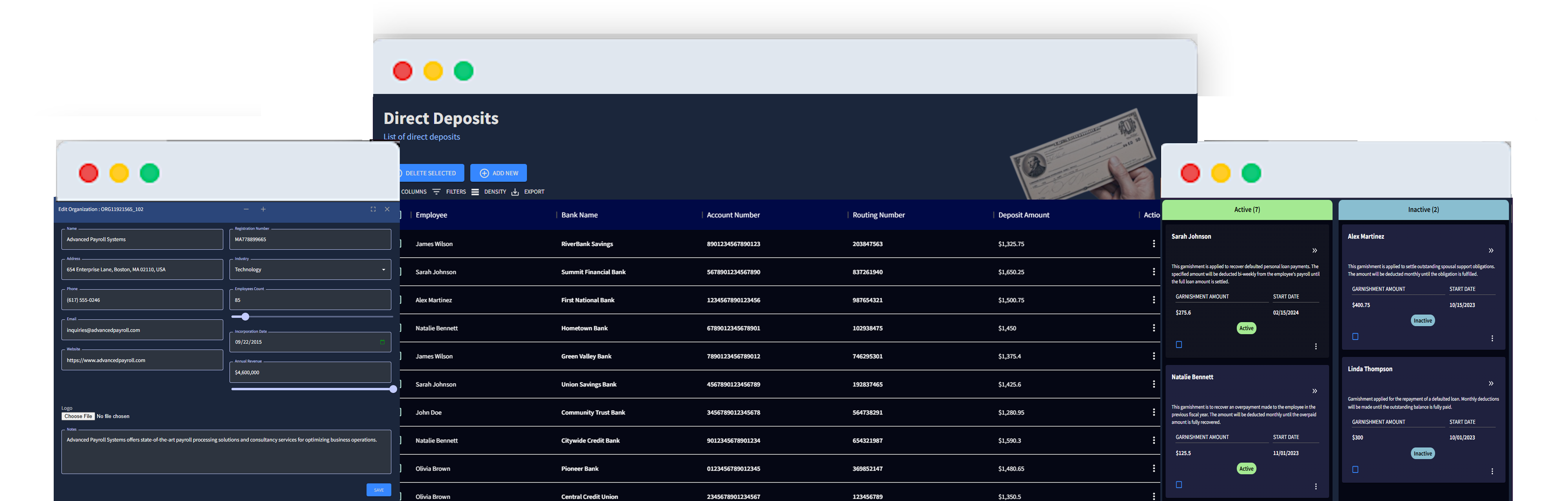 Payexly® - Main product screenshot demonstrating key features and user interface