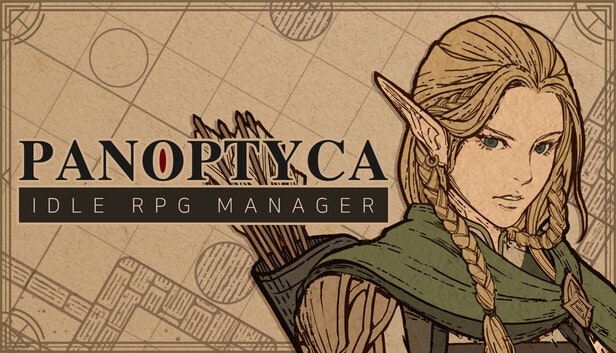 PANOPTYCA : Idle RPG Manager - Main product screenshot demonstrating key features and user interface