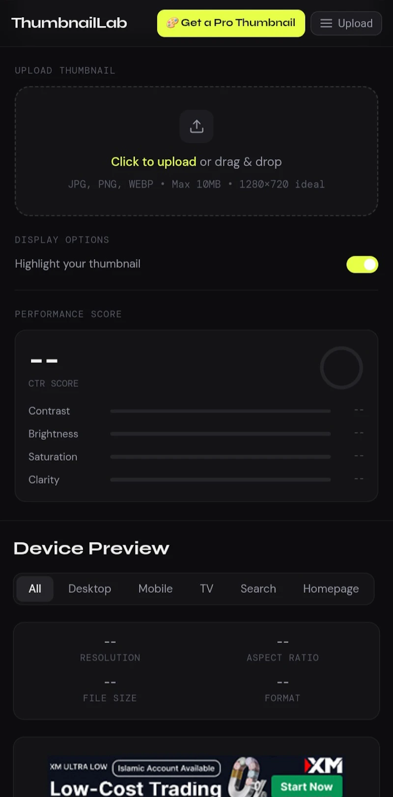 ThumbnailLab screenshot 1