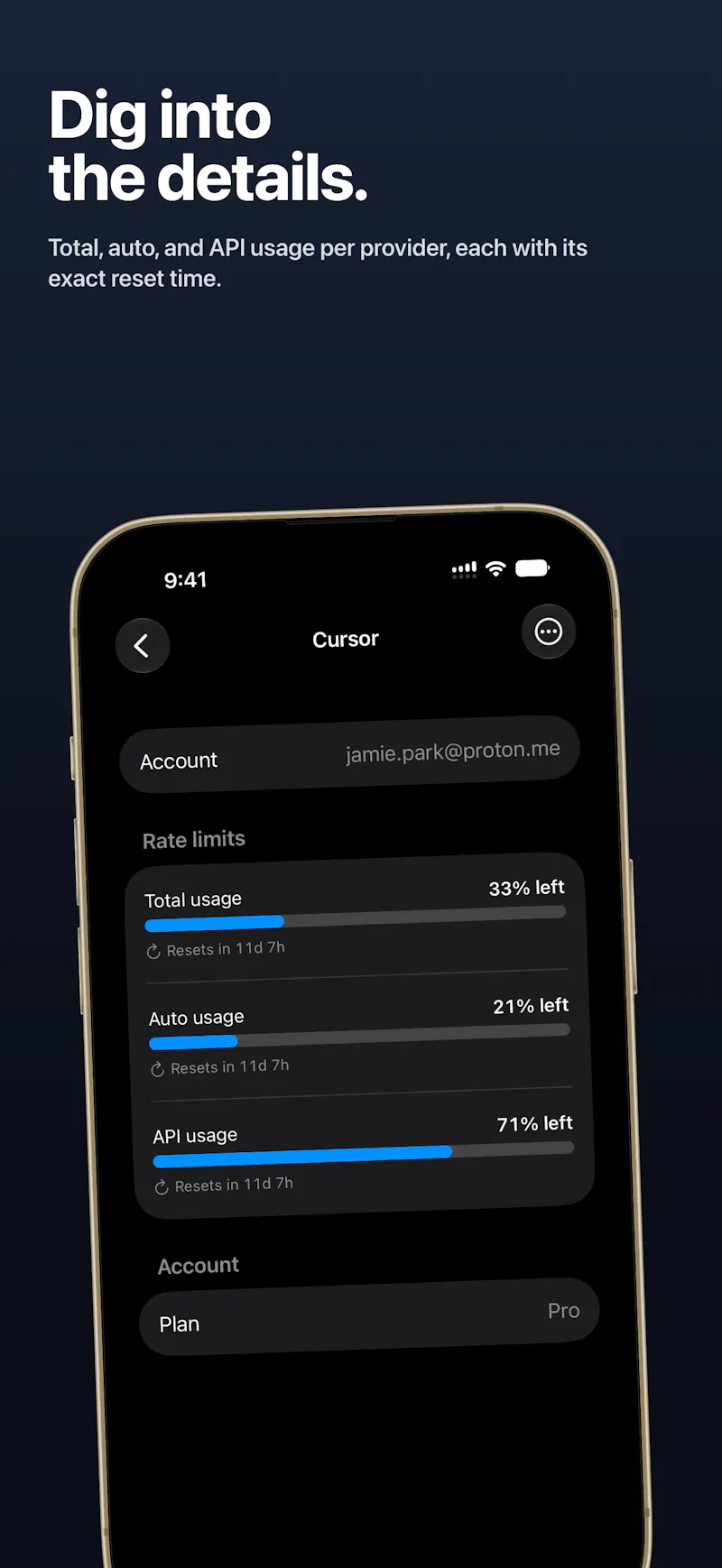 Limits screenshot 6