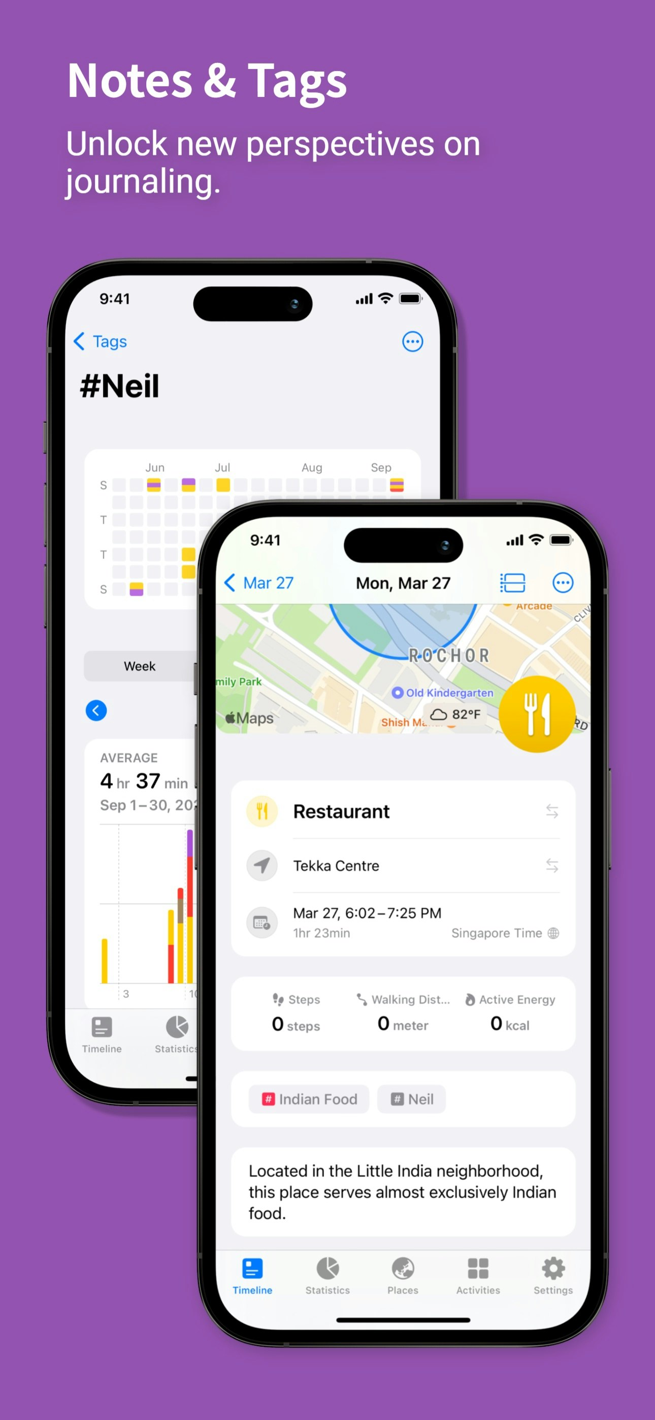 وسائط الجولة: Life Mapper - الجدول الزمني ، خريطة البصمة ، الذات الكمية ، تتبع الوقت 4